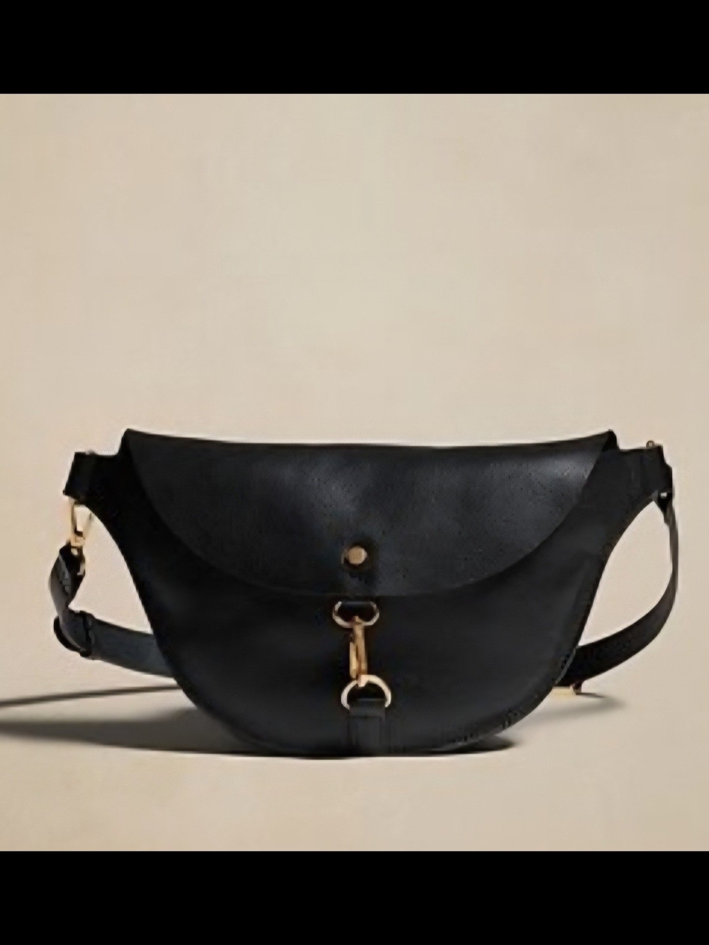Banana Republic, Leather Crossbody Belt Bag